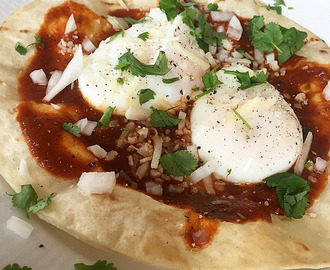 Huevos Rancheros – frukost på mexikanskt vis