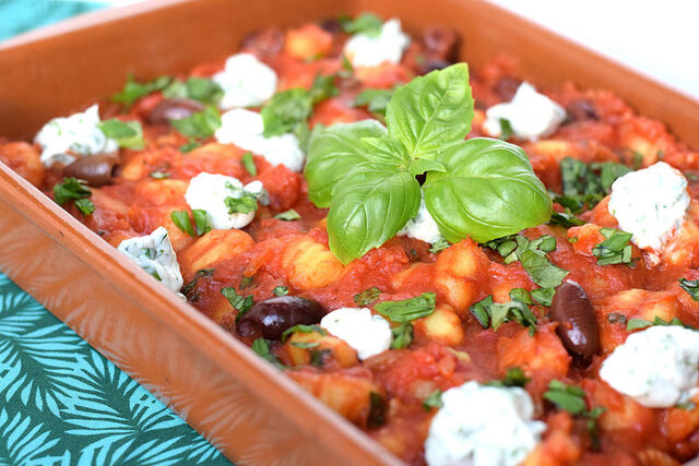 Skitenkel one-pan gnocchi