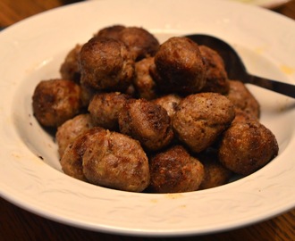 Köttbullar med dijonsenap