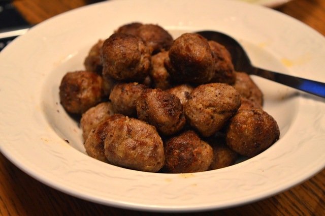 Köttbullar med dijonsenap