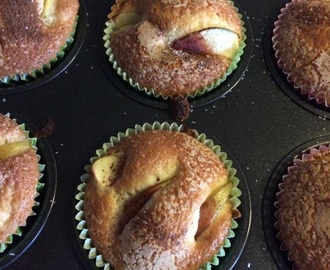 Fettsnåla äpplemuffins