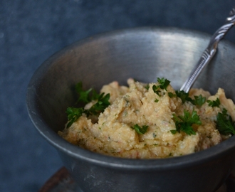 Cashew- och blomkålsröra