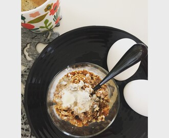 Egen granola med lakrits