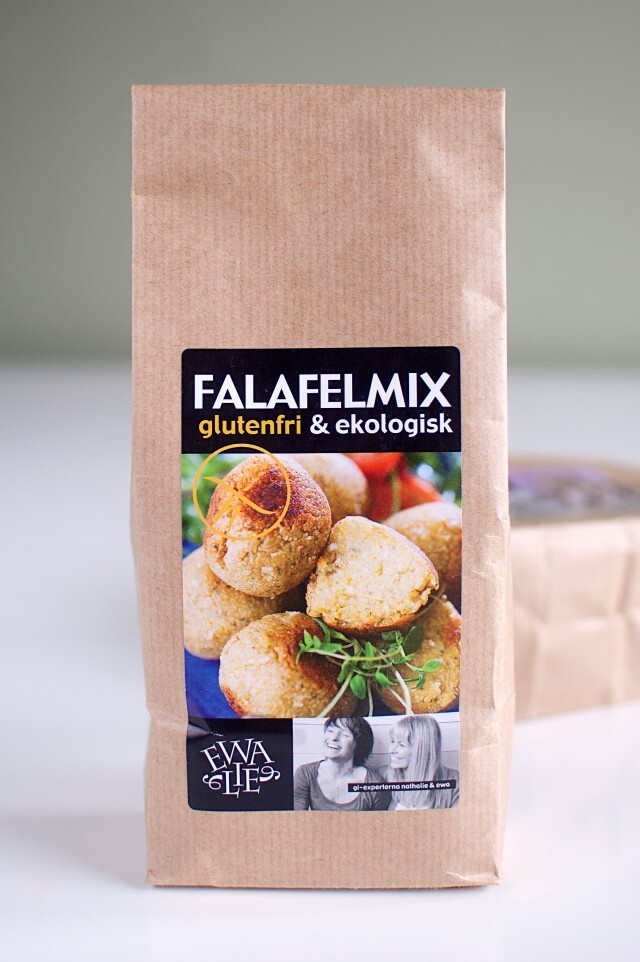 Test av glutenfri, ekologisk falafelmix från Ewalie