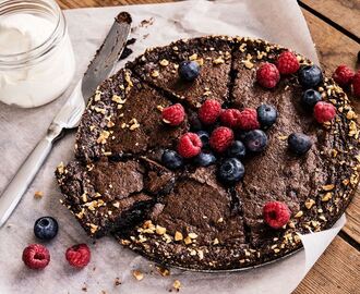 Glutenfri kladdkaka