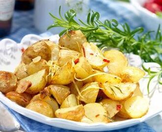 Rostad potatis med rosmarin