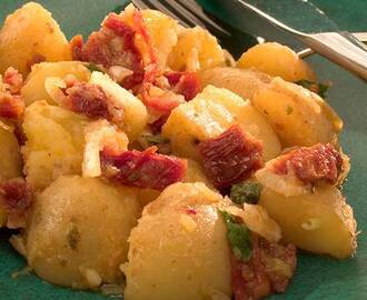 Potato salad with lemon