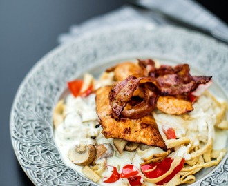 Åses Chicken Alfredo à la LCHF