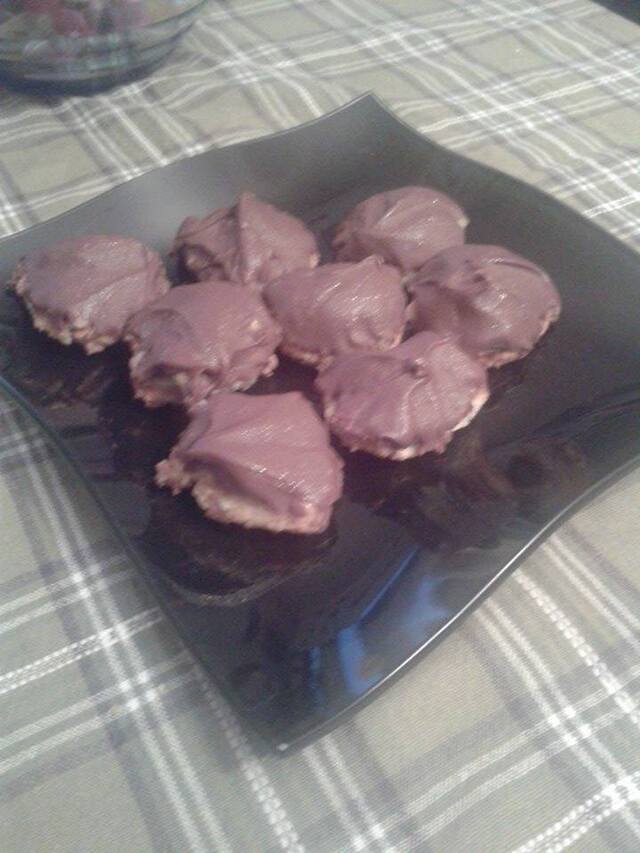 Choklad biskvier med mocca kräm