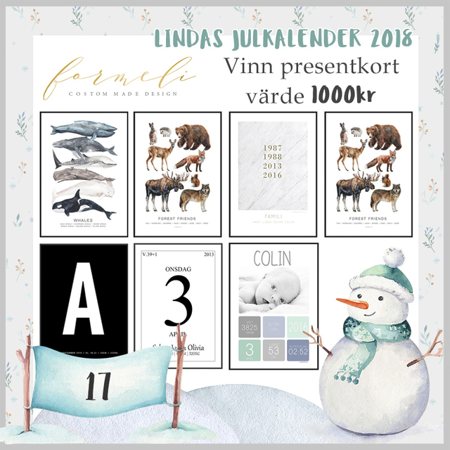 Lindas julkalender 2018 - Lucka 17