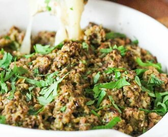 Baked Brie with Olive Tapenade