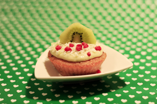 Das kiwi cupcake