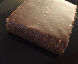 Brownies med chokladtryffel