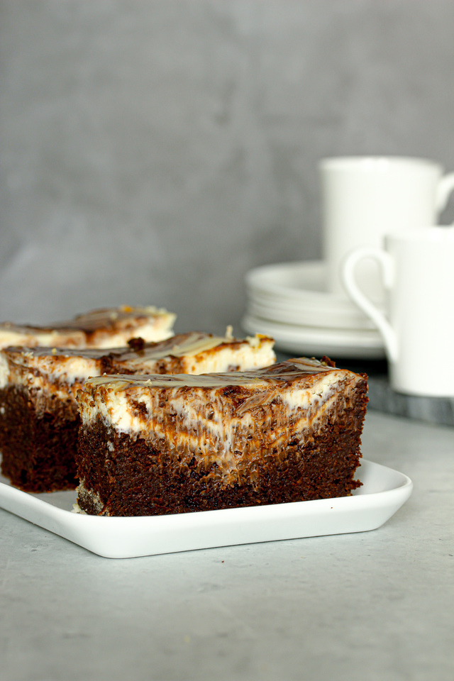 Brownie cheesecake - Matrecept.se