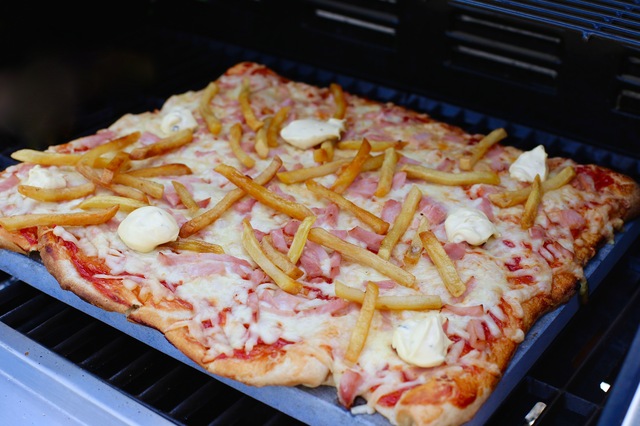 GRILLAD PIZZA