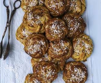 Saffransbullar med Vaniljfyllning