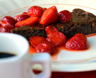 Torta di Mandorle e Cioccolata (choklad- och mandelkaka)