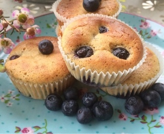 Blåbärsmuffins lchf