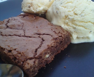 Brownies med vit choklad