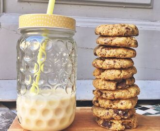 Glutenfria Chocolate Chunk Peanutbutter Cookies