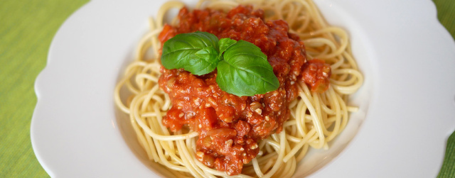 Vegetarisk Bolognese av Sigrid Barany