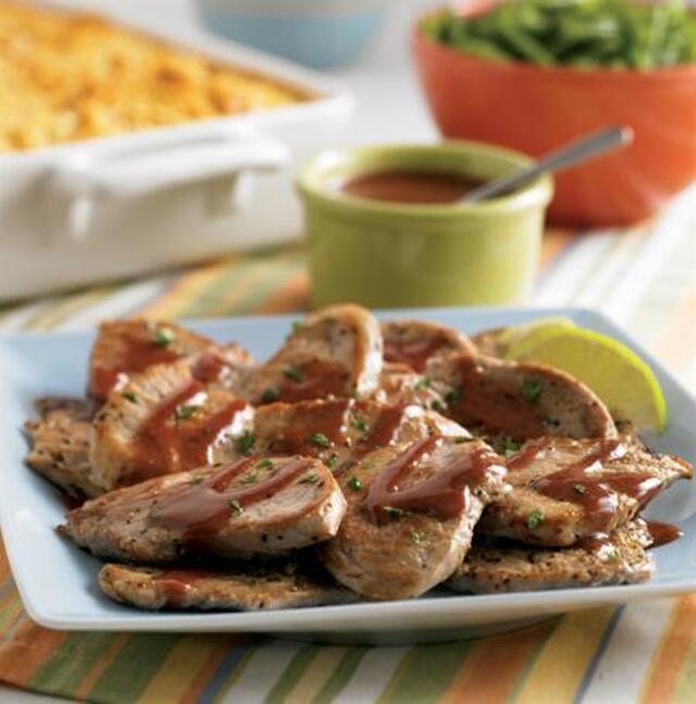 Fläsk scaloppine