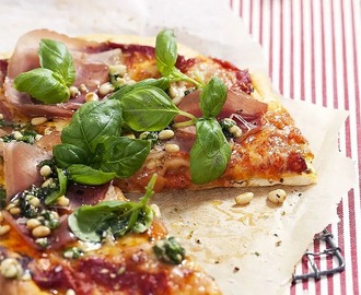 Hembakt pizza på italienskt vis