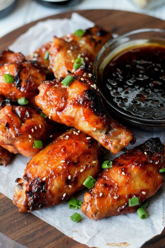 Teriyaki Chicken Wings Recipe-Butter Your Biscuit | Recipe | Best chicken wing recipe, Teriyaki chicken wings recipe, Chicken wing recipes