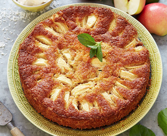 Glutenfri äppelkaka – saftig och god!