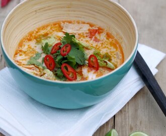 Tom kha gai - thailandsk kyllingsuppe