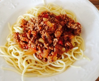 Pasta bolognese