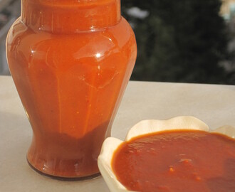 Sockerfri ketchup/chilisås LCHF och Paleo
