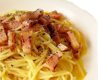 Spagetti Carbonara - Kolarhustruns pasta