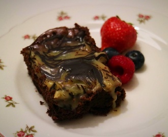 Knäckbrownies