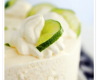 Fryst lime cheesecake!