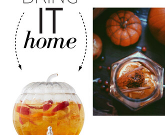 - Bring It Home: Pumpkin Beverage Jar