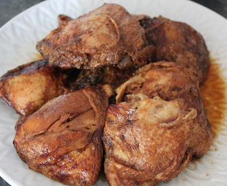Grillkryddade kycklinglår i Crock Pot