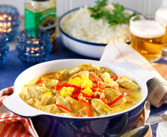 Currydoftande kycklinggryta recept