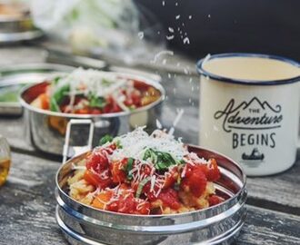 God Mat på Stormkök – Pasta med Tomatsås