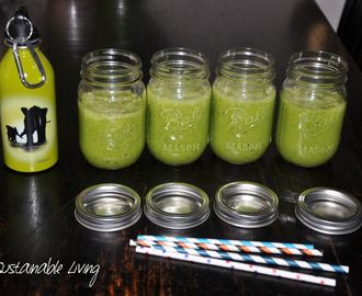 Grön detox-smoothie!