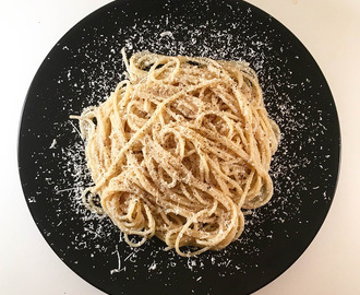 Cacio E Pepe – recept på lättlagad italiensk middag
