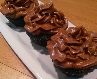 Choklad cupcakes med Nutella frosting