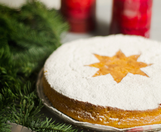 Saftig saffranskaka till första advent