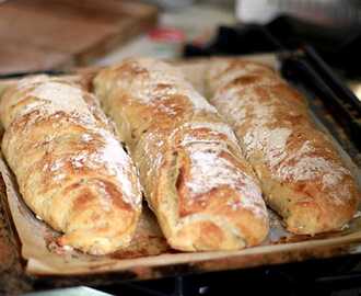 Pain au levain med rosmarin