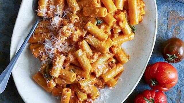 Pasta alla vodka - enkelt recept på krämig pasta