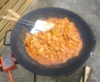 Muurikka Kyckling med röd curry a la Thaistyle