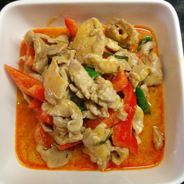 Panang curry med fläsk
