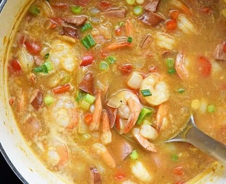 Easy Shrimp and Sausage Gumbo Recipe