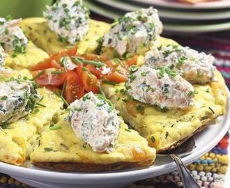 Frittata med laxröra