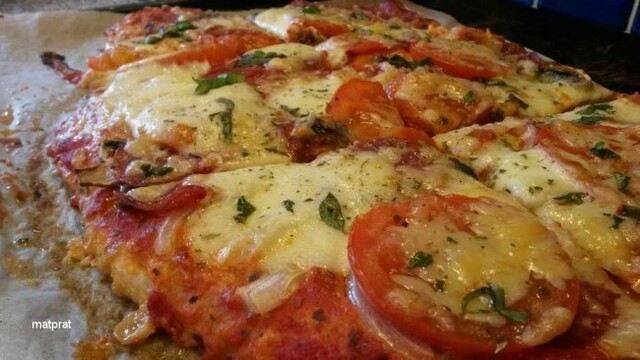 Hemmagjord pizza...